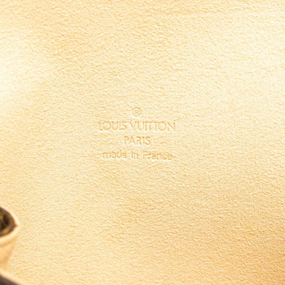 LOUIS VUITTON Authentic Brown Monogram Leather Fanny Pack - Picture 7 of 10